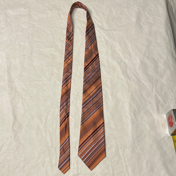 Van Heusen mens 59” multi color stripe neck tie - Picture 1 of 5